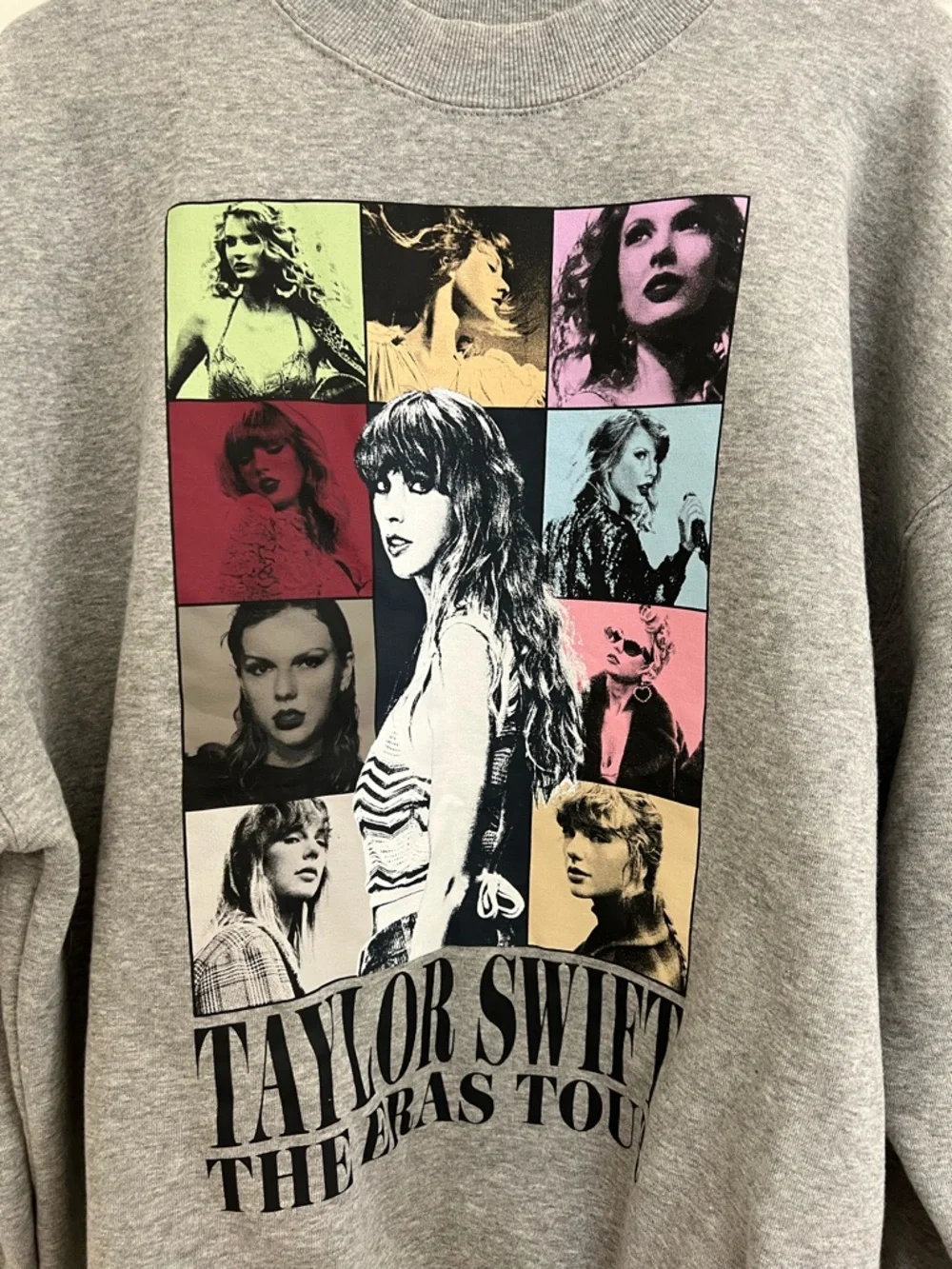 Taylor Swift THE ERAS TOUR Concert Graphic Sweatshirt - Gray - Picture 2 of 4
